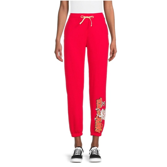 Tom & Jerry Pants - Tom and Jerry Women's Jogger Pants Junior Size XXXL NEW